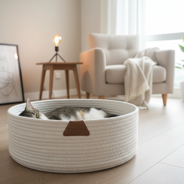 Cozy Scratching Pet Bed