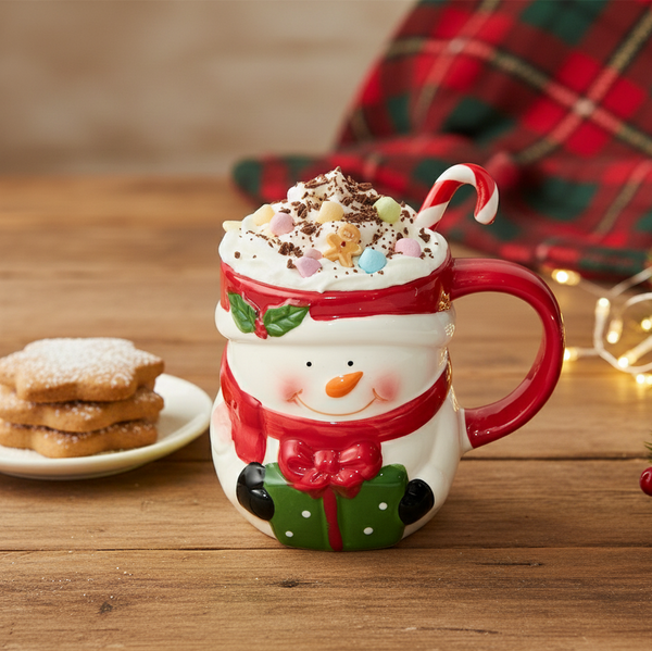 Santa Claus Red Mug
