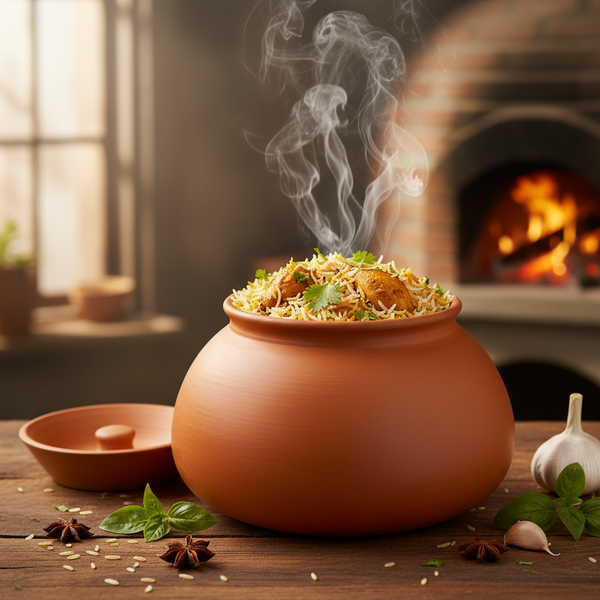 Natural Clay Cooking Pot