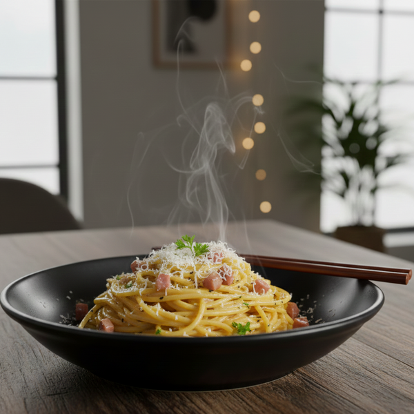 Porland Seasons Deep Plate - Black, 21cm