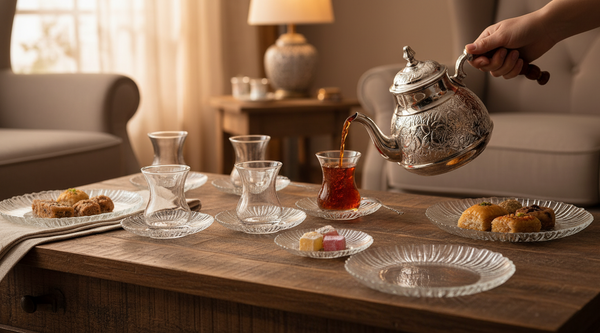 Pasabahce Aurora Cake Set - 19 Pieces