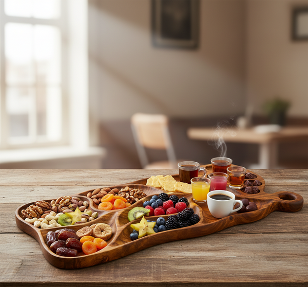 Party Wood serving Tray