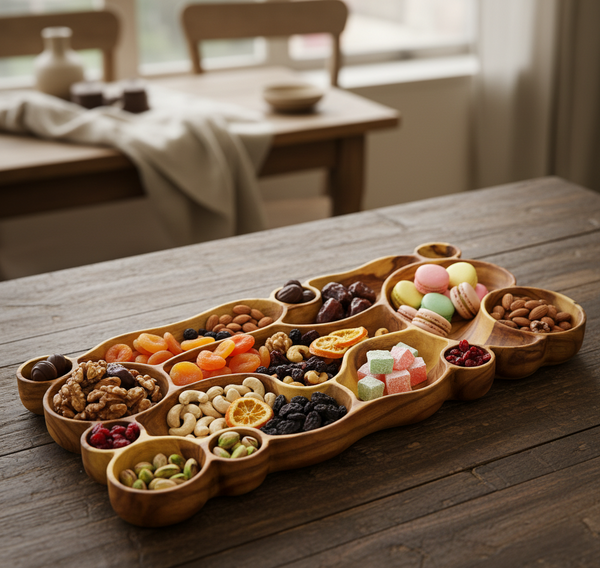 Wooden Party serving Tray