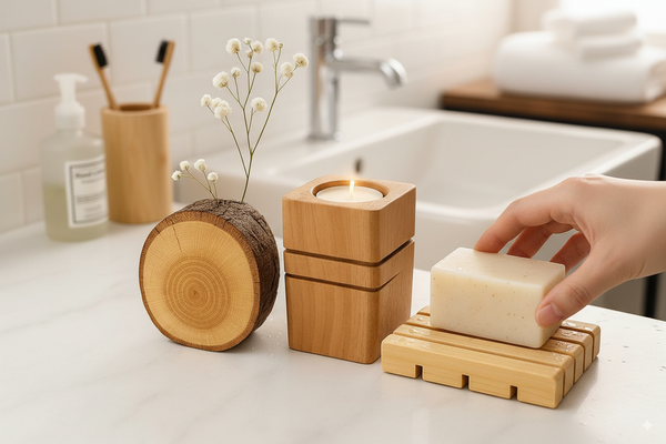 Natural Bathroom Touch