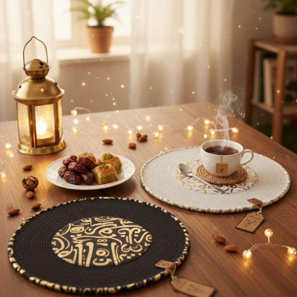 Gold Round Placemat