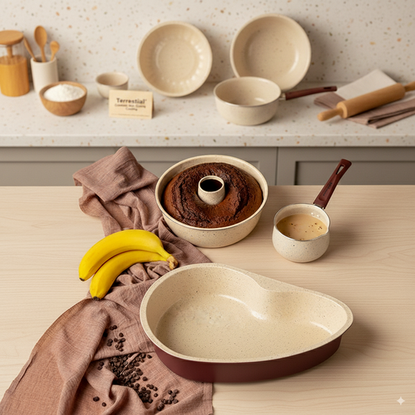 Cake Mould "Terrestrial" With Ceramic Nonstick Coating 33cm
