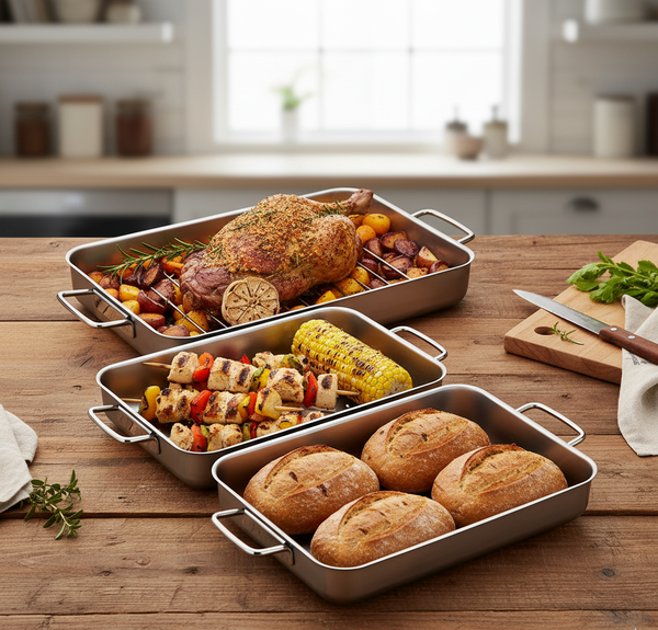 Star Oven Pan With Handle