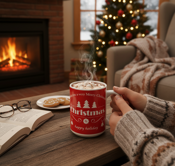 Tasse Joyeux Noël - Rouge