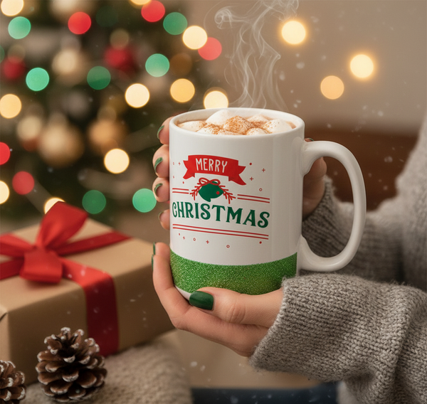 Tasse Joyeux Noël - Blanc