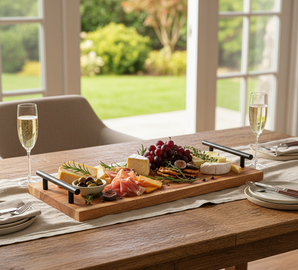 Serving Tray With Handles
