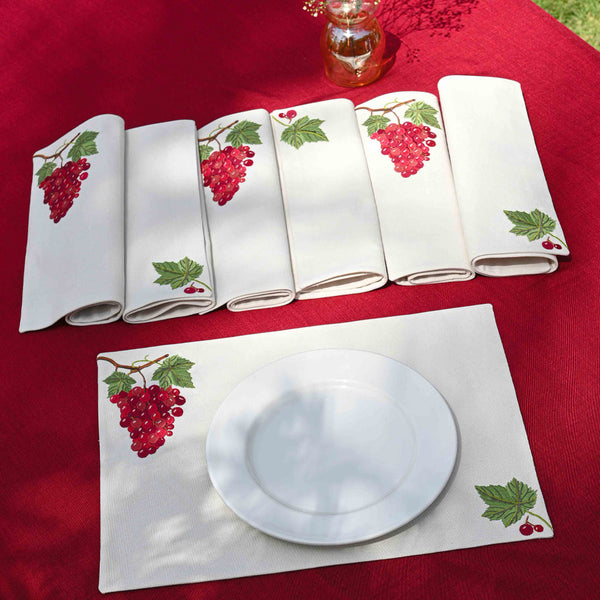 Grapevine Placemat Set Of 6