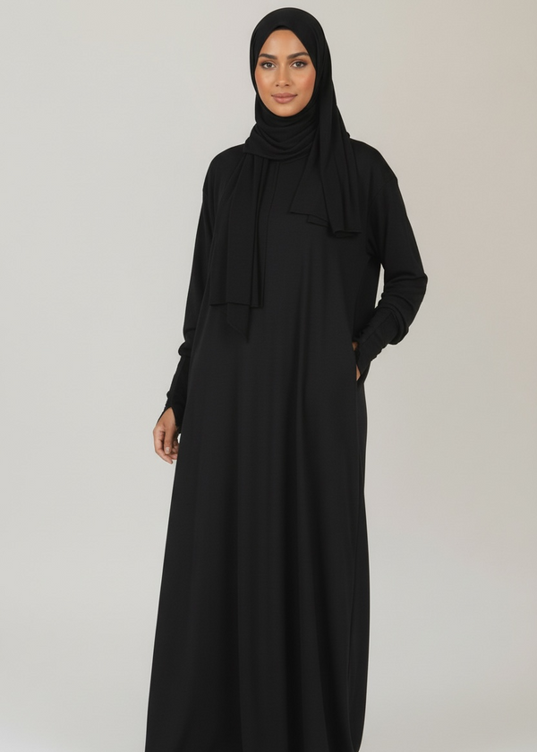 The Effortless cotton Abaya (Umrah Edition)