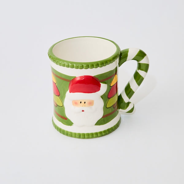 Santa Claus Green Mug