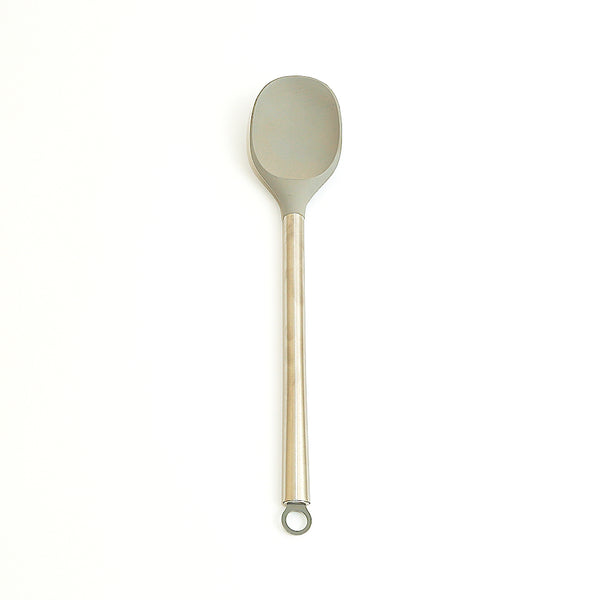 Silicone Mixing Spoon With Stainless Steel Hand