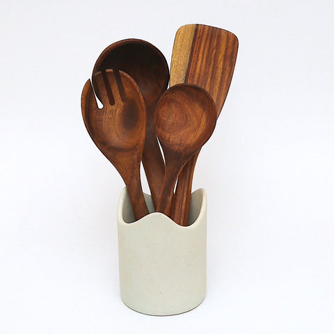 Pottery Utensils Holder