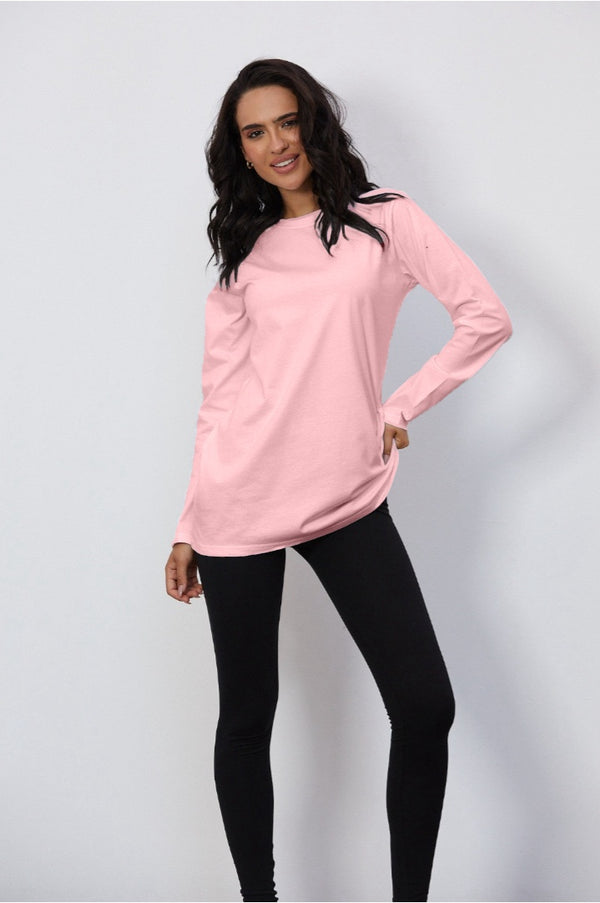 Fit & Flare Long Sleeved T- Shirt