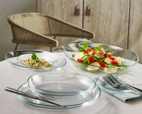 Pasabahce Invitation Oval Serving Set - 3 Pieces