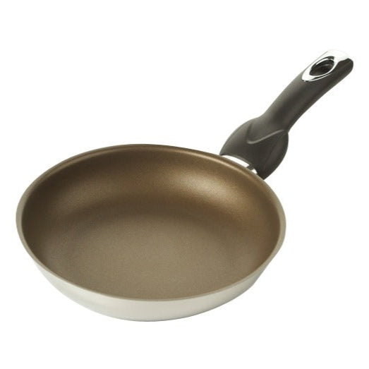 Frying Pan Silver Grey With Handle