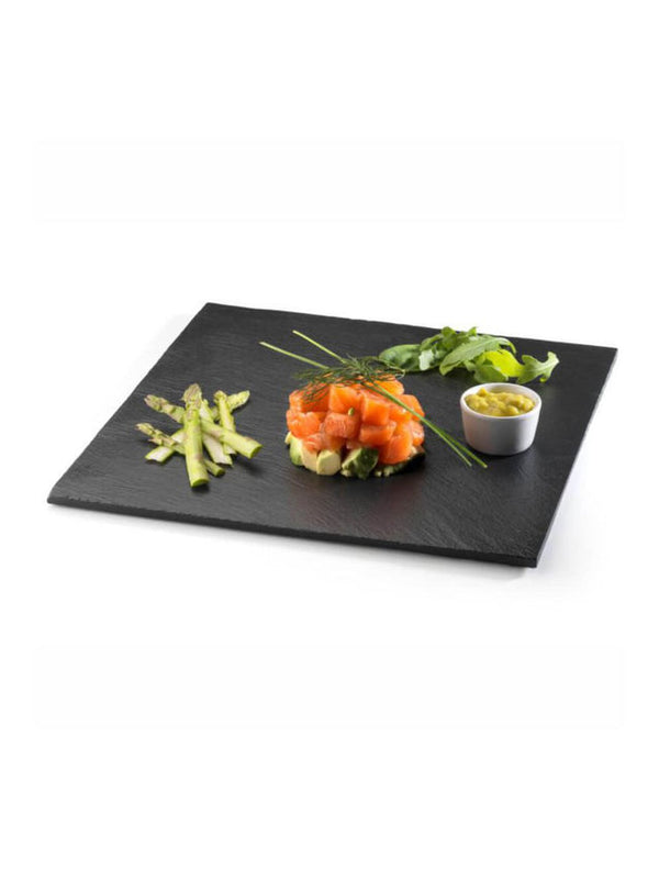 Pujadas Slates Serving Platter - Black, 30x30cm