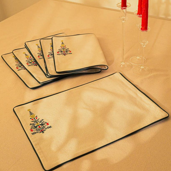 Peaceful Christmas Placemats Set Of 6