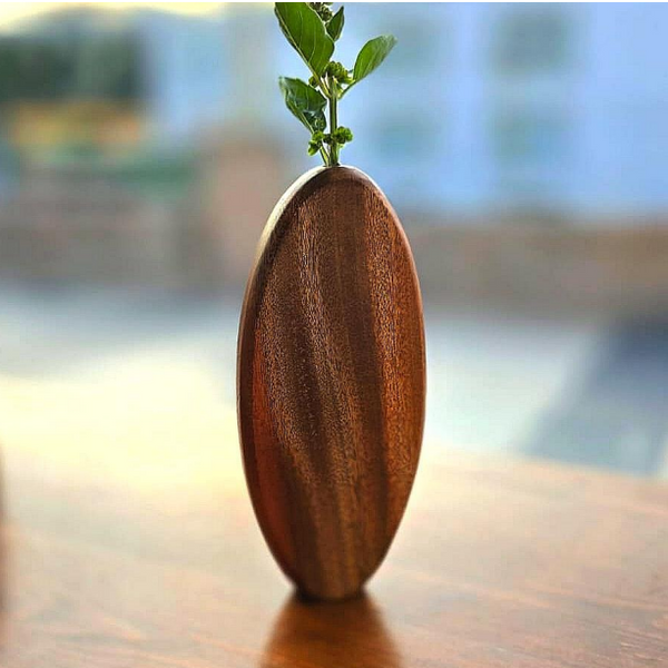 Wooden Vase