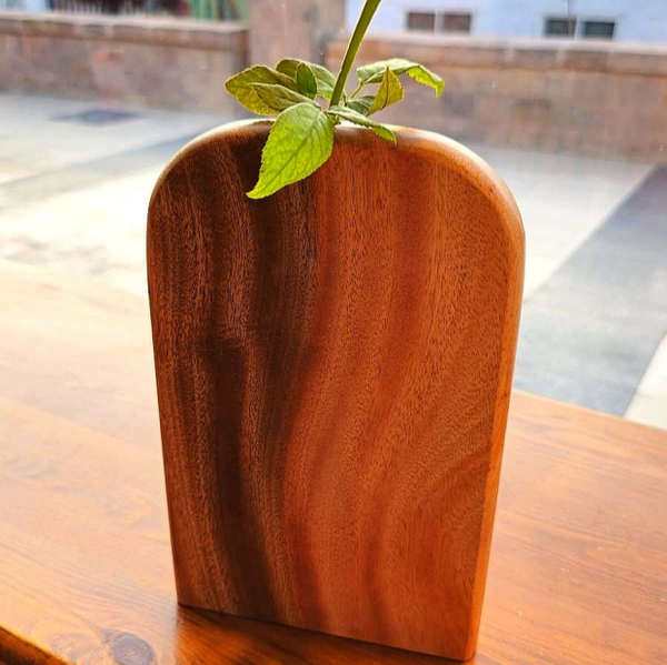 Wooden Vase