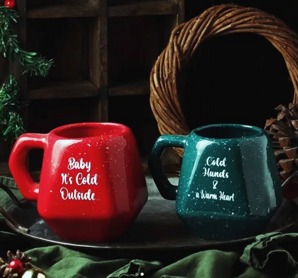 Pottery Winter Mug