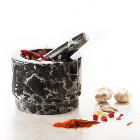 Marble Mortar & Pestle