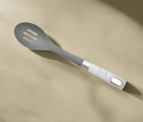 Serving Spoon with Wood Effect Handle