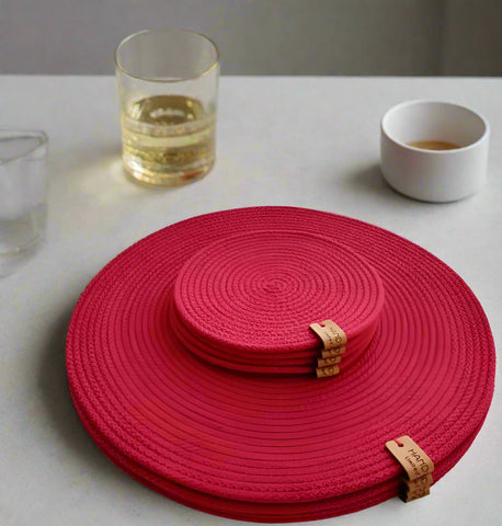 Woven Placemat & Coaster