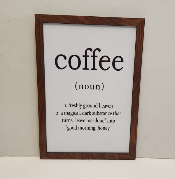 Tableau coffee definition