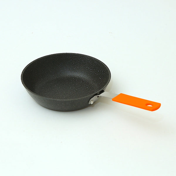 Granite Frying Pan, 16 cm, Silicone Handle