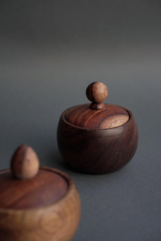 Wooden Scented Candle With Lid