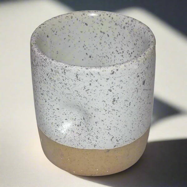 Mug With Thumb Dimple Holds