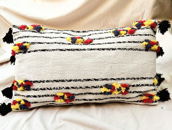 Boho Tassel Bliss Lumber Pillow