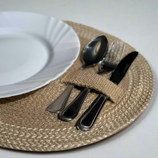 Harmony Jute Oval Placemat