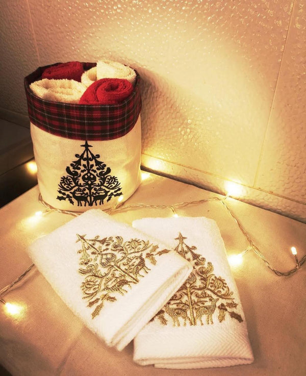 Christmas Tree Towel – Set of 2