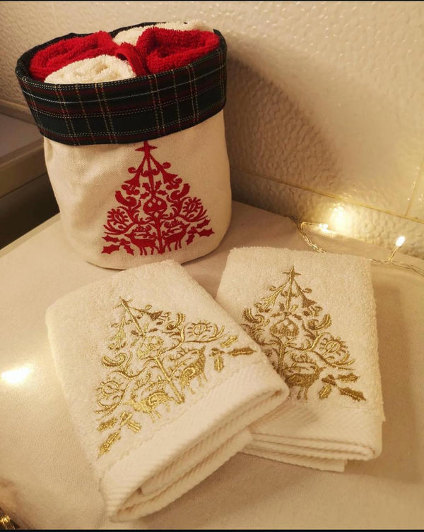 Christmas Tree Towel – Set of 2