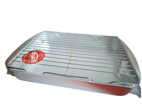 Aluminum Tray With Grill