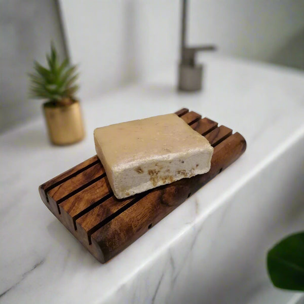 Soap Holder Natural Wood