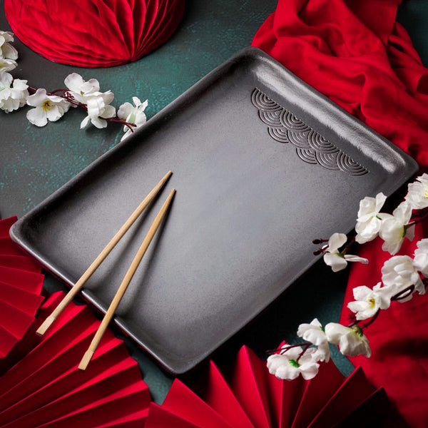 Samurai Serving Platter