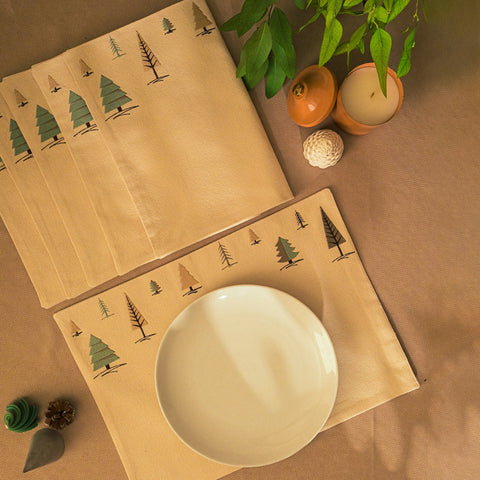 Whimsical Winter Placemat Set Of 6