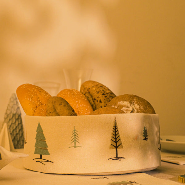 Whimsical Winter Breadbasket