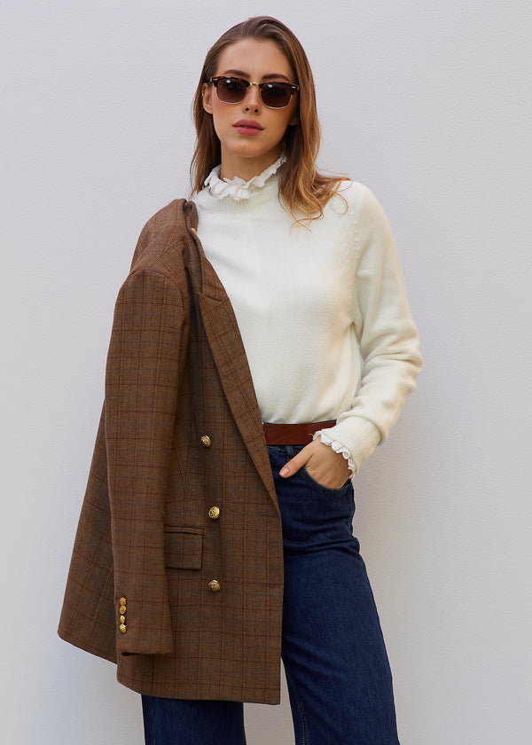 Tailored Vintage Wool Blazer