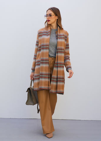 Wool Scarf Coat