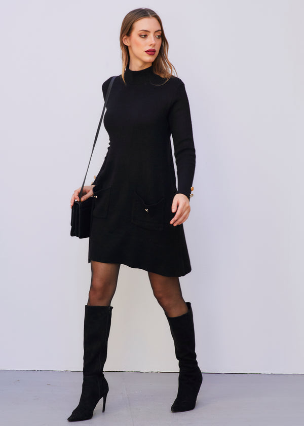 Short Soft Knit Dress