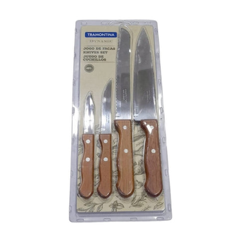 Tramontina Knife Set 4Pcs  Dynamic