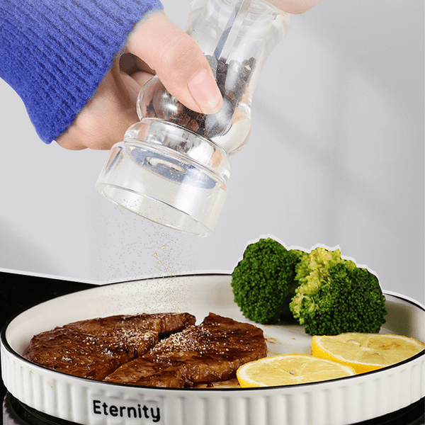 Transparent Acrylic Salt and Pepper Mill