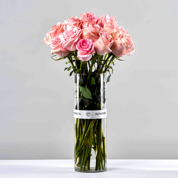 Rose Flowers Vase