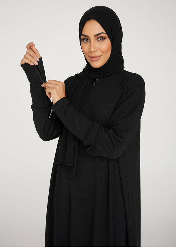 The Effortless cotton Abaya (Umrah Edition)